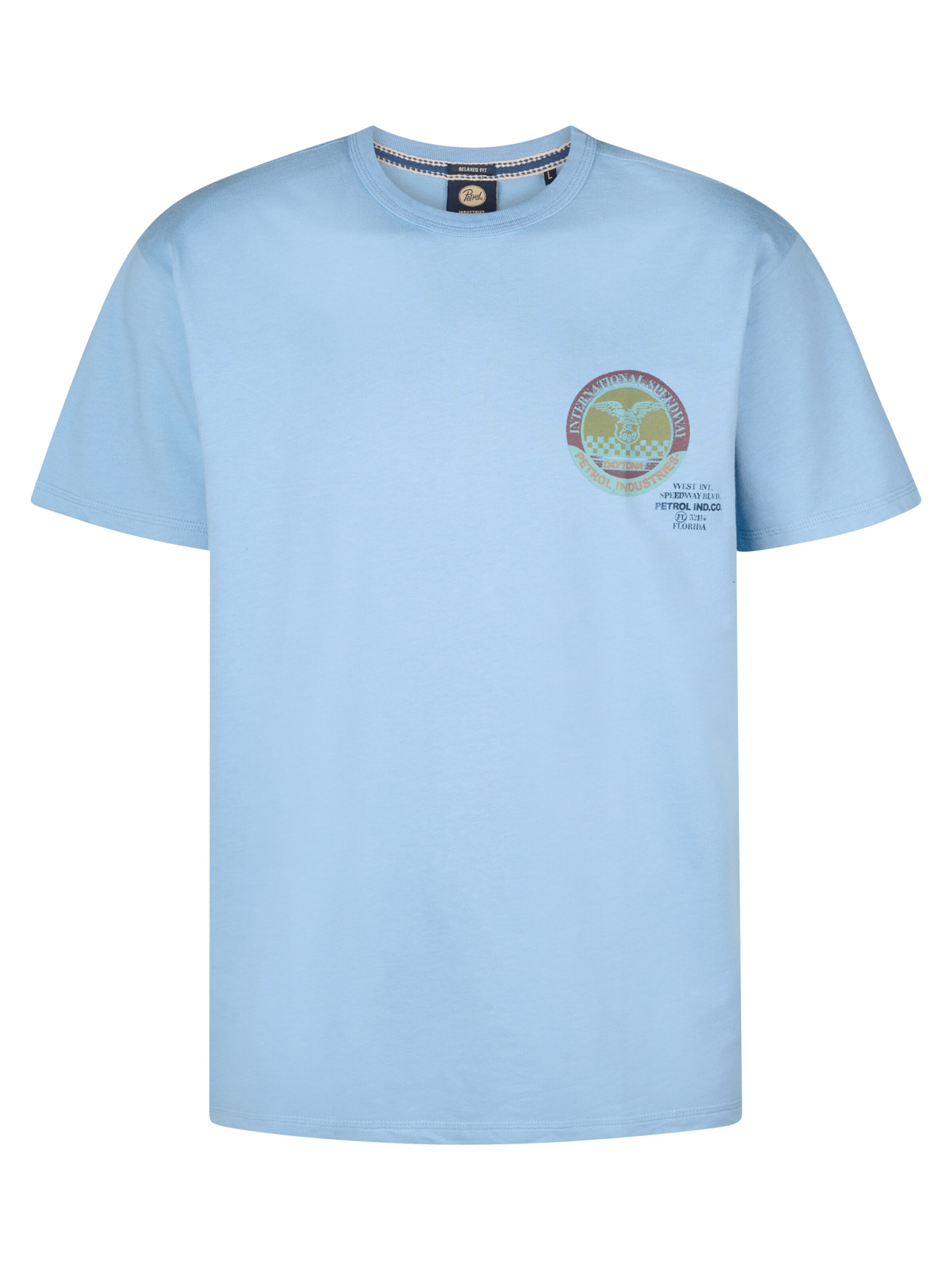 Petrol Industries Shirt in Blauw: voorkant