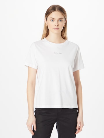 Calvin Klein - Camiseta en blanco: frente