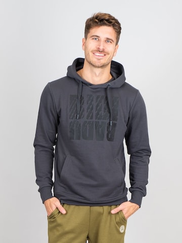 BIDI BADU Athletic Sweatshirt in Grey: front