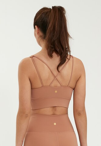 Athlecia Bustier Sport bh 'Gaby' in Bruin