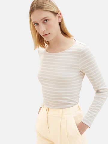 T-shirt TOM TAILOR en beige