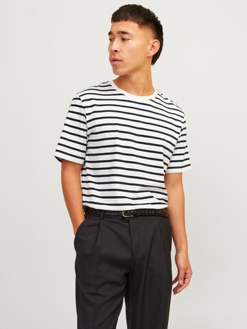 Slim fit Maglietta di JACK & JONES in bianco: frontale