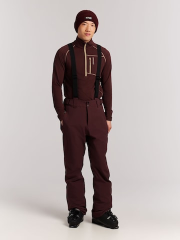 PROTEST Regular Sports trousers 'PRTMIKADO' in Red: front