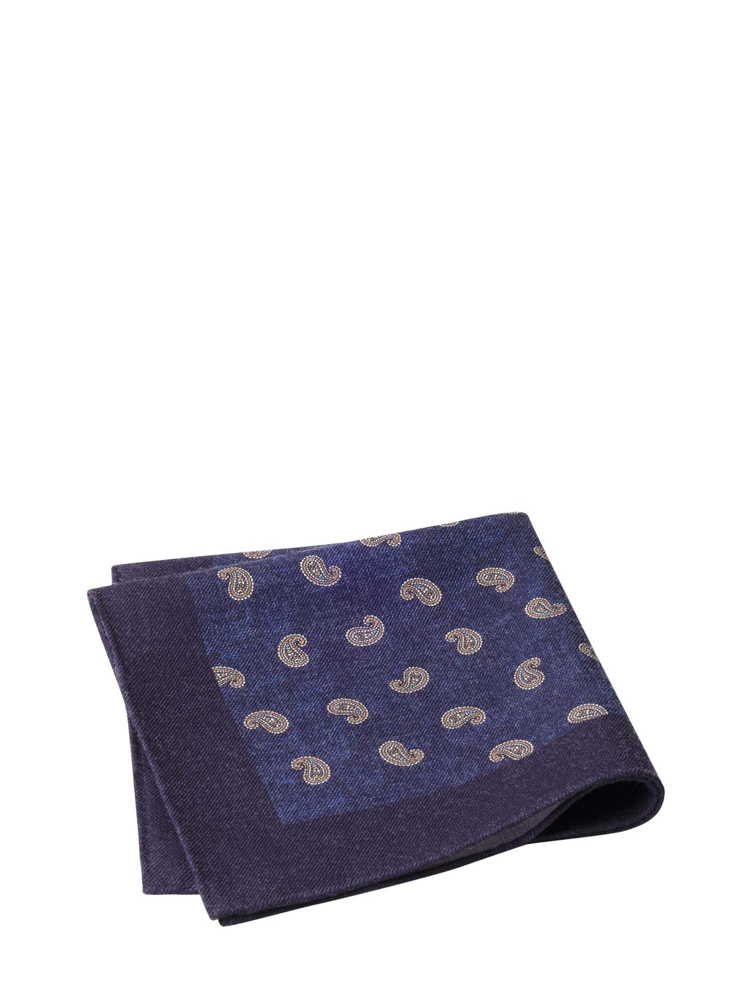 Pochette Hackett London en bleu : devant