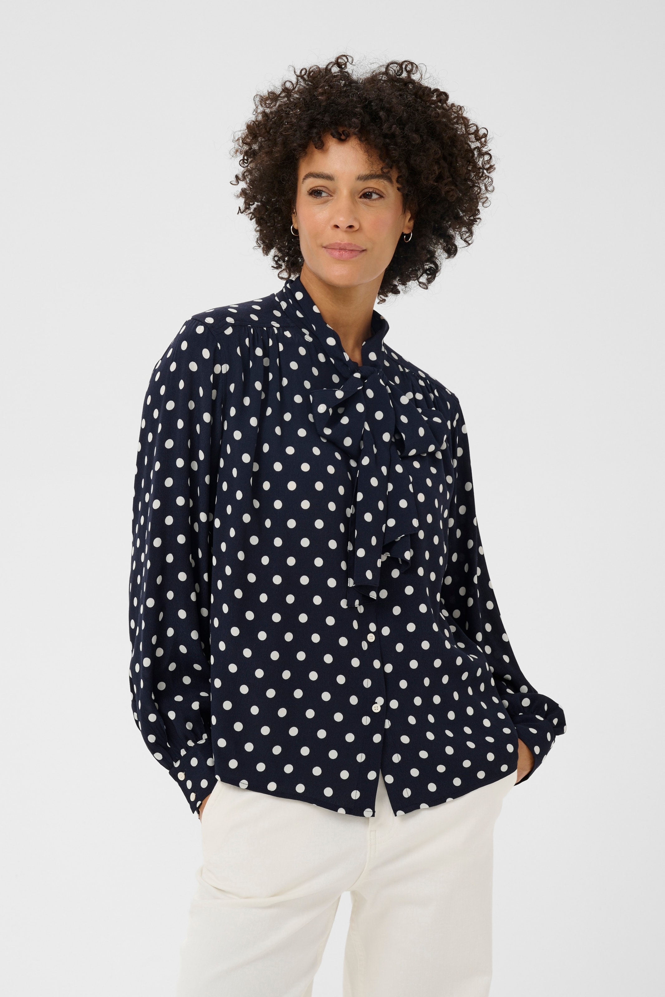 Chemisier 'YaninaPW' Part Two en bleu : devant