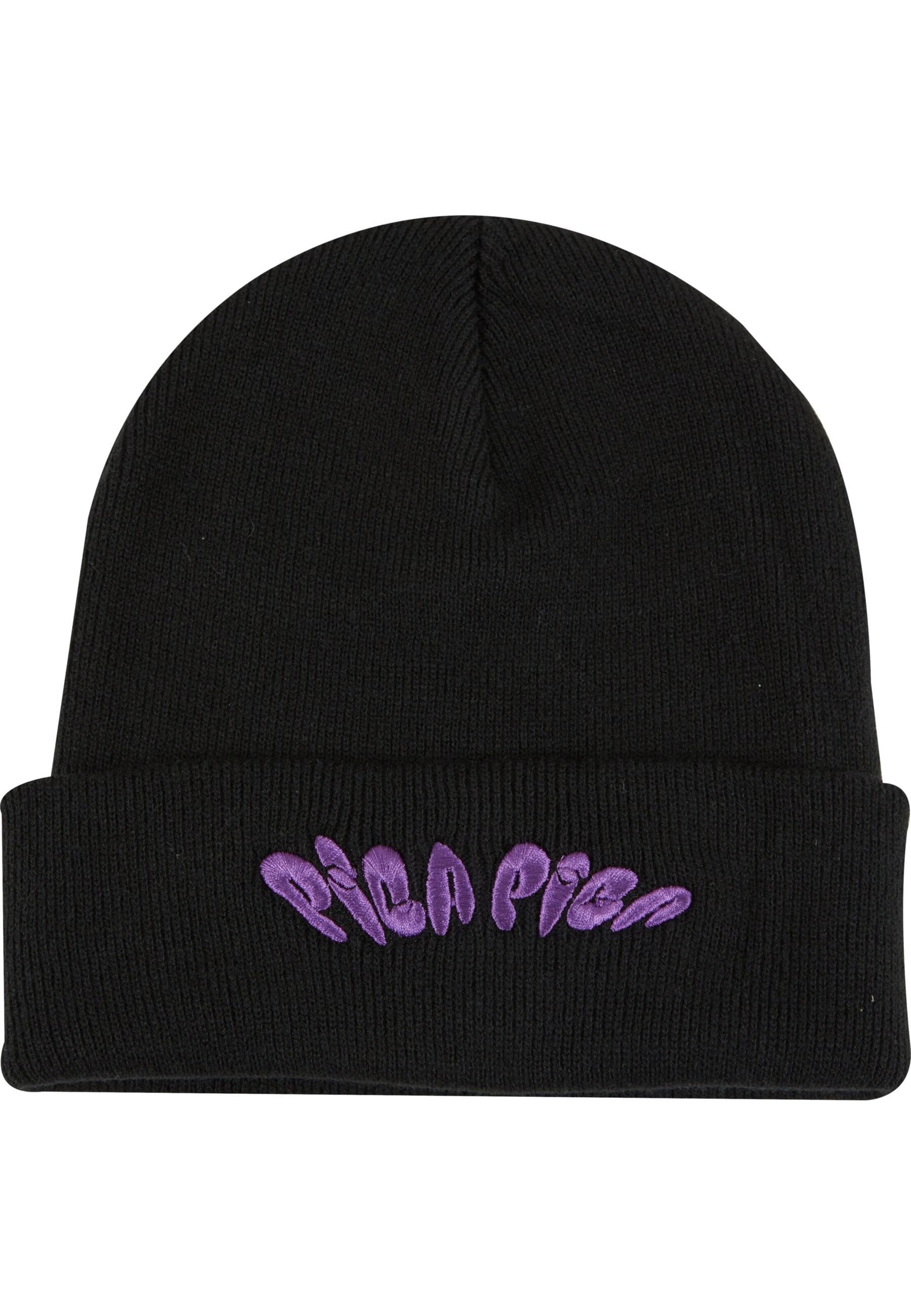 Pica Pica Beanie in Black: front
