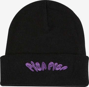 Bonnet Pica Pica en noir : devant