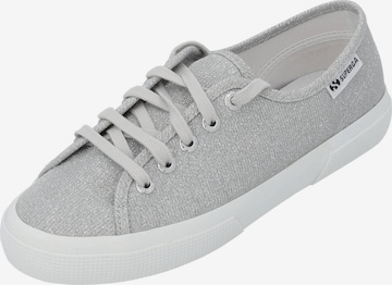 SUPERGA - Sapatilhas baixas 'Lame S4135ZW' em cinzento: frente