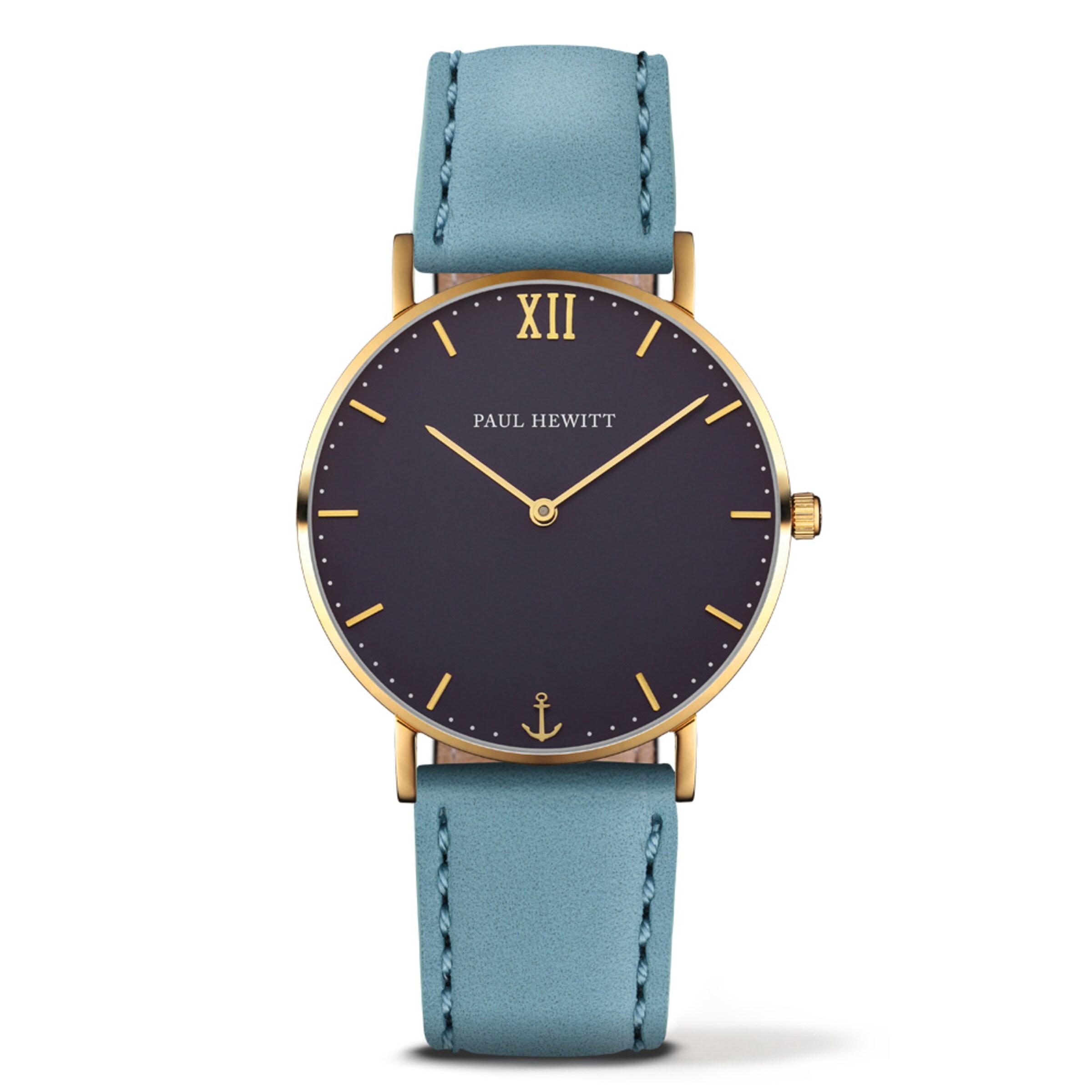 Paul Hewitt Analog Watch in Blue: front