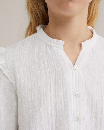Chemisier WE Fashion en blanc