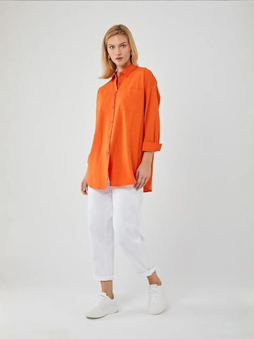 Camicia da donna di MixRay in arancione
