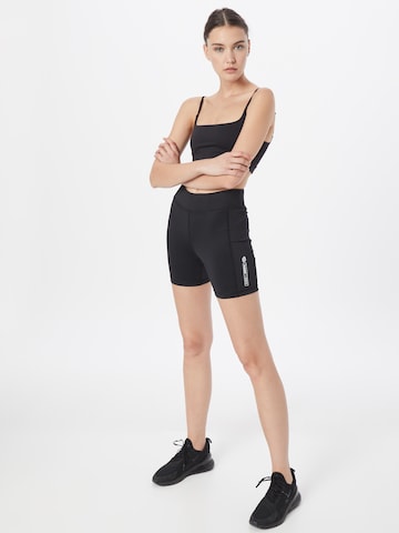 Hummel Skinny Workout Pants 'GG12' in Black