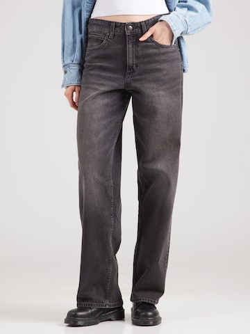 Lee Loosefit Jeans 'RIDER' in Schwarz: Vorderseite