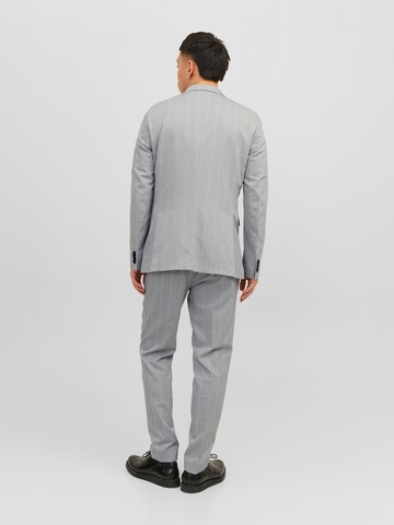 JACK & JONES Slim fit Suit Jacket 'Franco' in Grey
