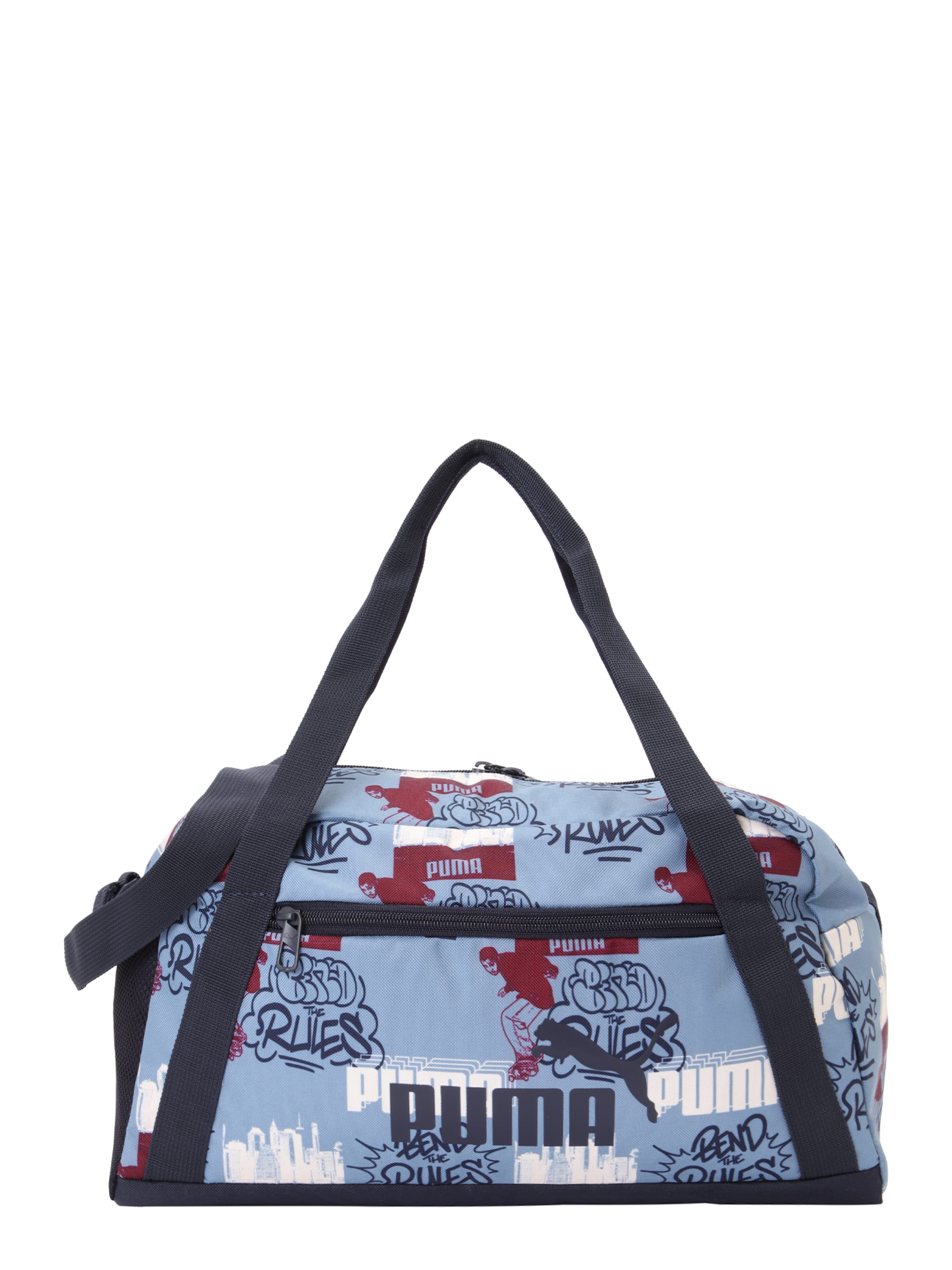 PUMA Спортивная сумка 'PHASE' в Синий: спереди