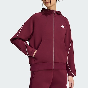 Giacca di felpa sportiva 'Stadium' di ADIDAS SPORTSWEAR in rosso