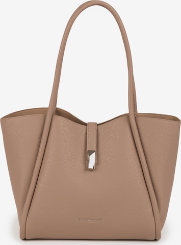 Vivisence Shoulder Bag 'T0021' in Beige: front