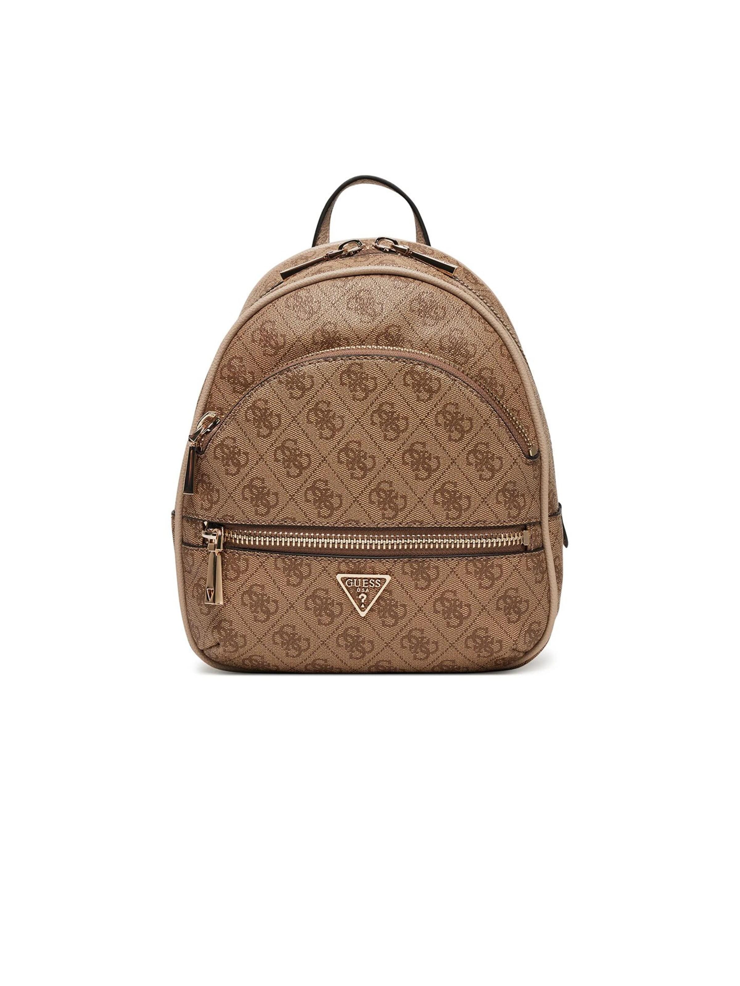 GUESS - Mochila 'Manhattan Ii' en marrón: frente