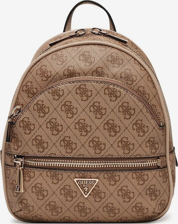 GUESS - Mochila 'Manhattan Ii' en marrón: frente