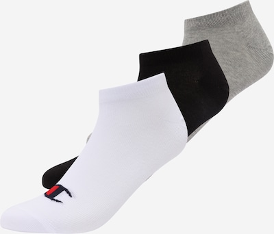 Champion Authentic Athletic Apparel Calcetines en gris moteado / negro / blanco, Vista del producto