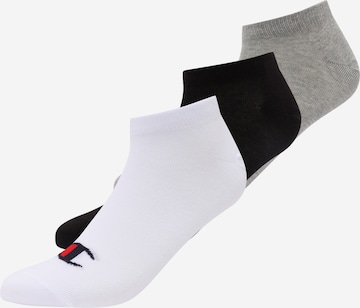 Champion Authentic Athletic Apparel Къси чорапи в сиво: отпред