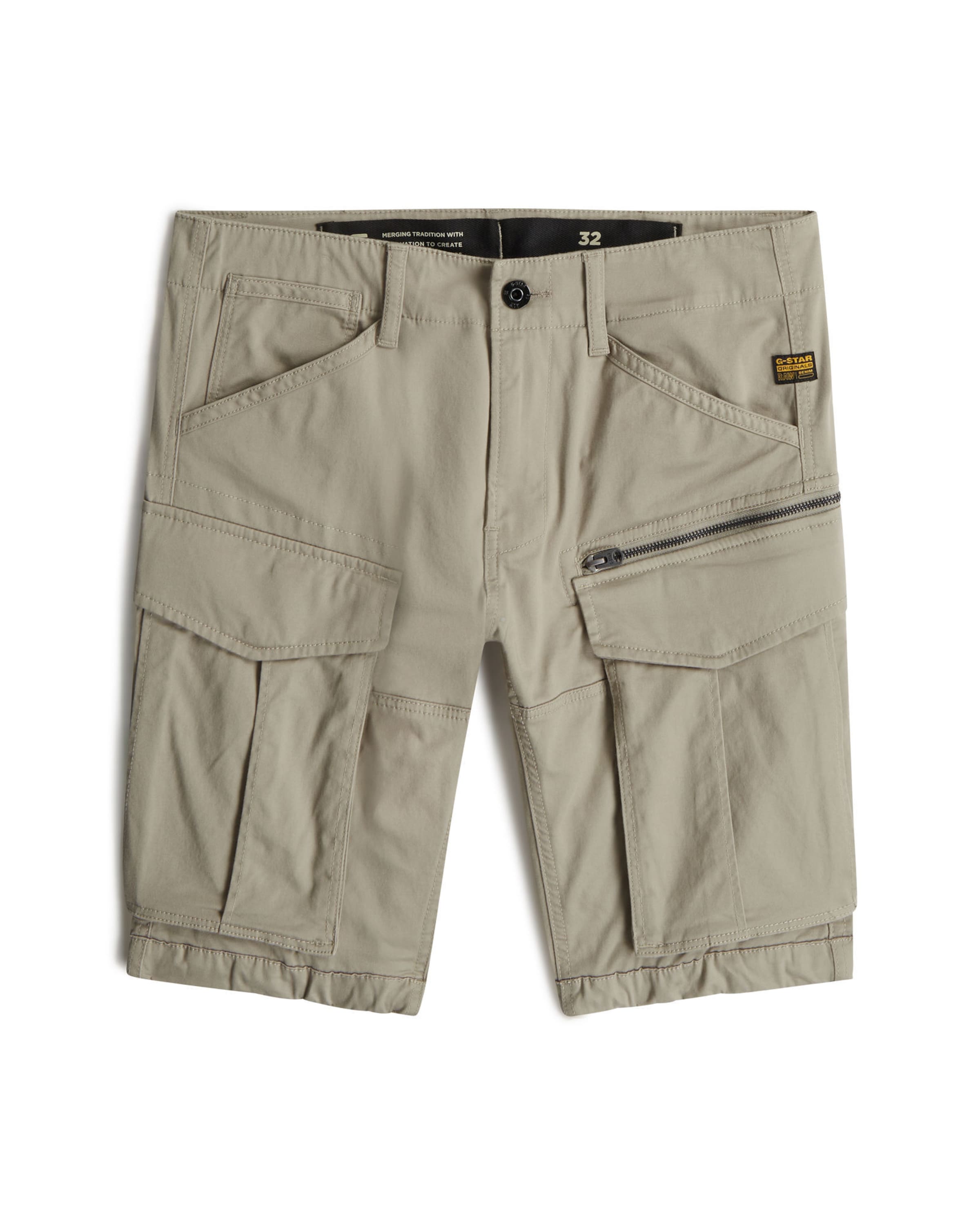 G-STAR Trousers 'Shorts' in Beige: front