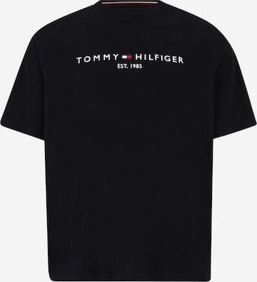 Tommy Hilfiger Big & Tall T-shirt i blå: framsida