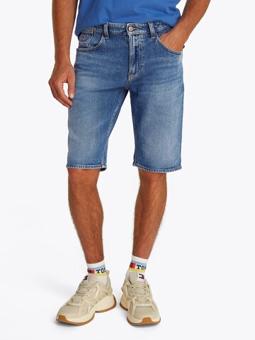 Tommy Jeans Loosefit Shorts 'RONNIE' in Blau: Vorderseite