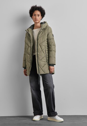 STREET ONE Winter Jacket in Green
