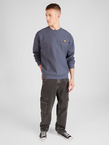 Carhartt WIPSweater majica 'American Script' - siva boja