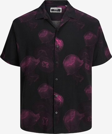 JACK & JONES - Camisa 'Unnatural' en negro: frente