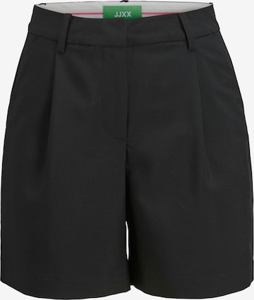 JJXXregular Hlače s naborima 'JXAYA ELLIS' - crna boja: prednji dio