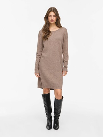 VILA - Vestido 'VIRIL' en marrón: frente