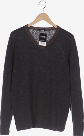 Walbusch Sweater & Cardigan in L-XL in Grey: front