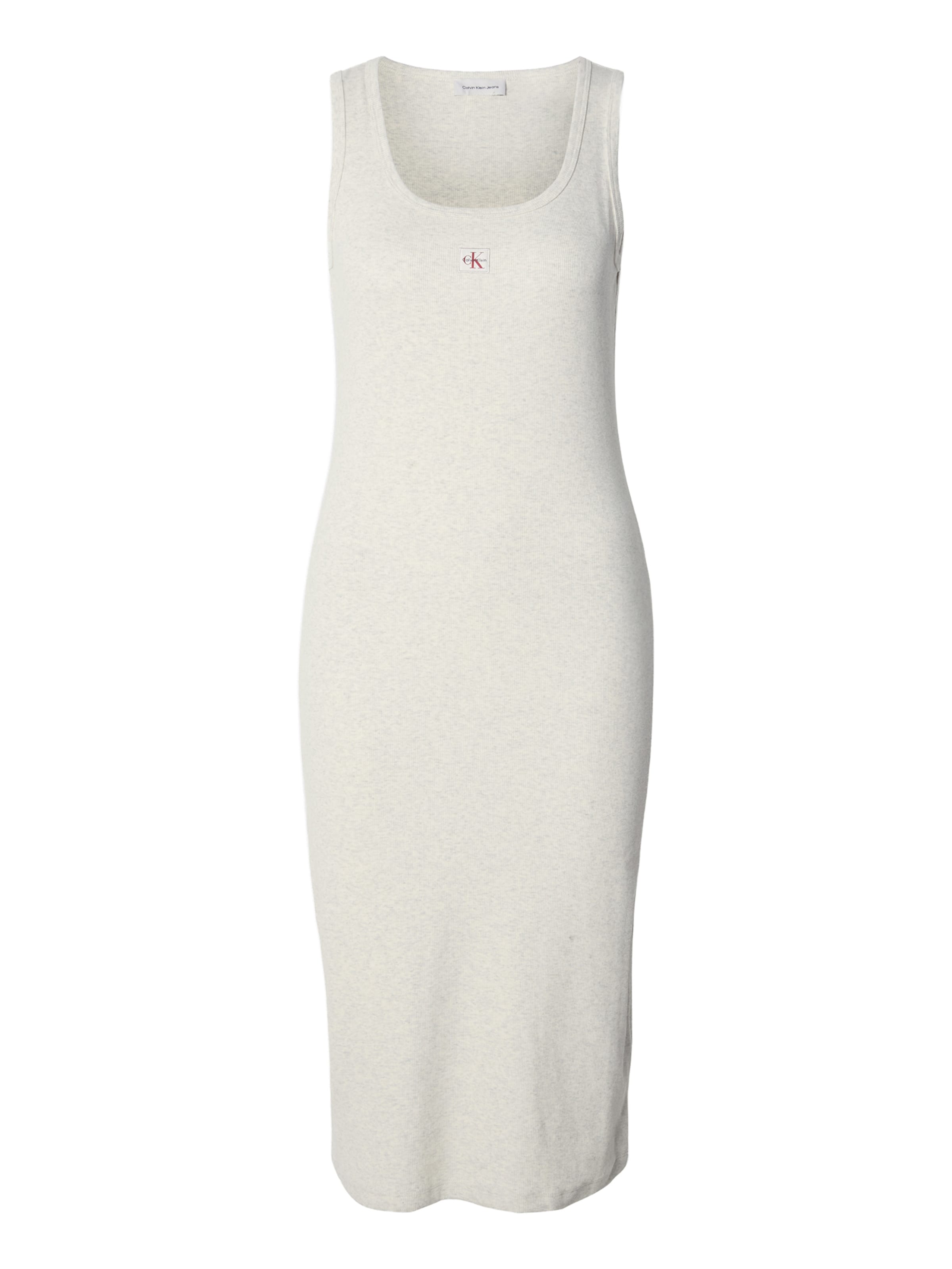 Calvin Klein Jeans Šaty – šedá: přední strana