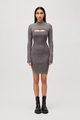 LeGer by Lena Gercke Knit dress 'Meriem' in Grey