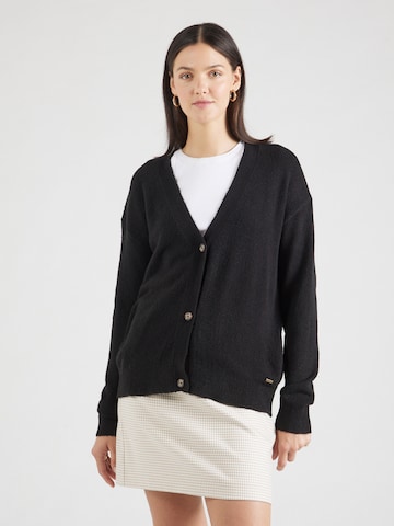 Pepe Jeans Strickjacke in Schwarz: Vorderseite