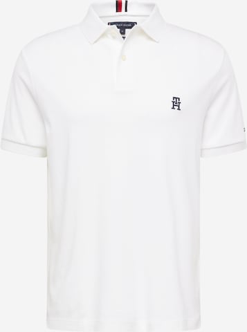 T-Shirt TOMMY HILFIGER en blanc : devant