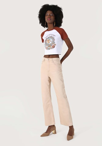 T-shirt Colin's en blanc