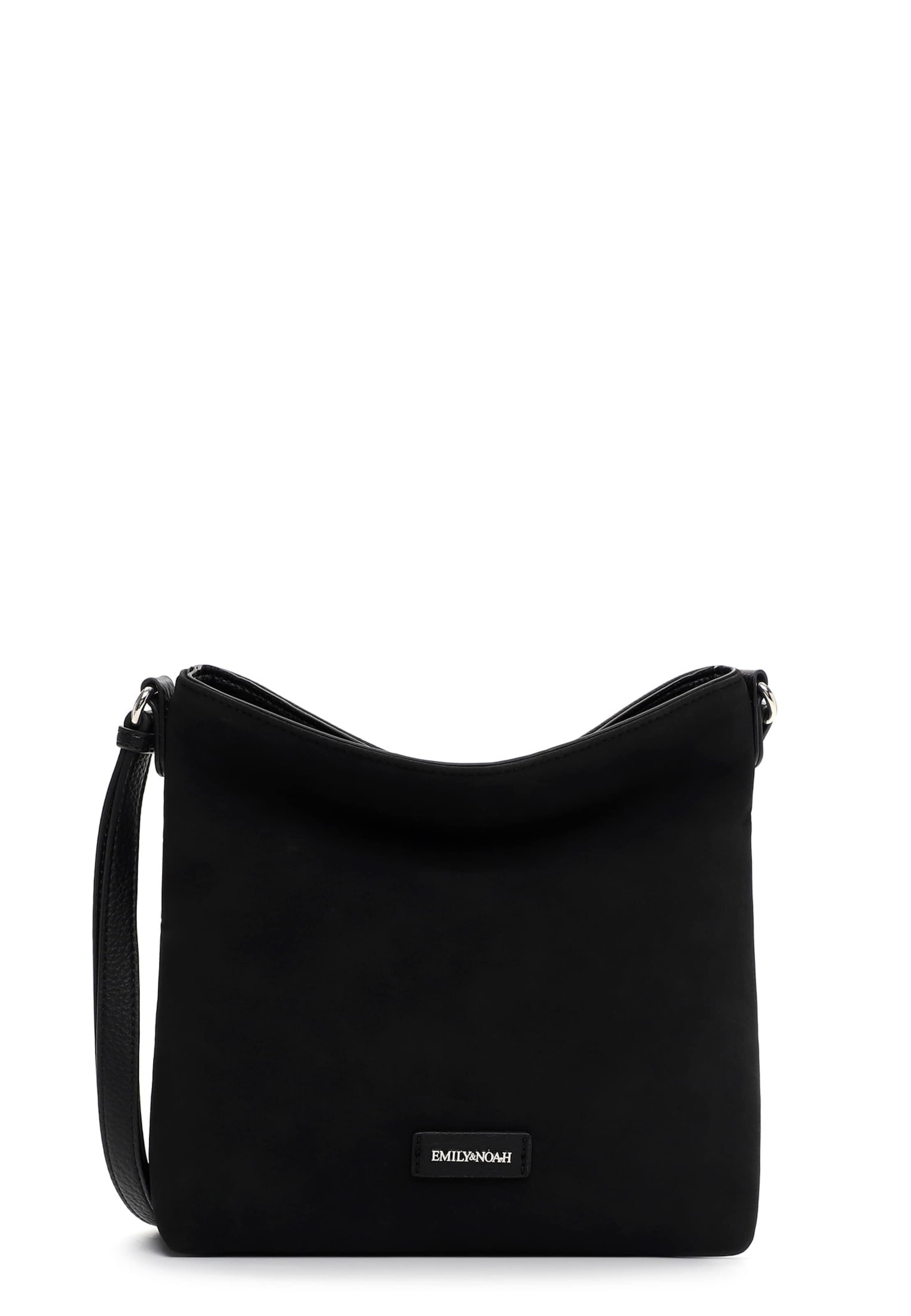 Borsa a tracolla 'Jeanna' di Emily & Noah in nero: frontale