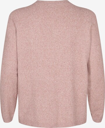 Zizzi Cardigan i pink