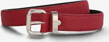 nae Vegan Shoes Gürtel 'Ordis' in Rot: Vorderseite