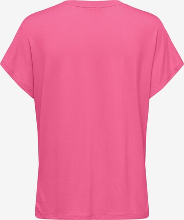 JDY T-Shirt 'NELLY' in Pink