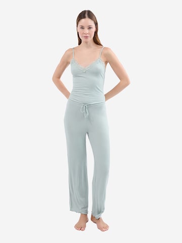 ETAM Pyjama 'Nettie' in Groen: voorkant