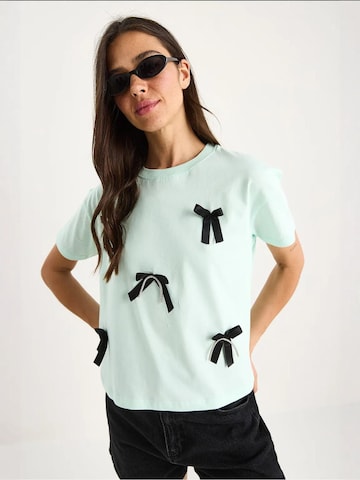 T-shirt Bianco Lucci en vert