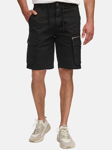 Tazzio Regular Cargohose 'A210' in Schwarz: Vorderseite