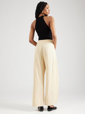 SOMETHINGNEW Loosefit Broek 'BEYONCE' in Beige