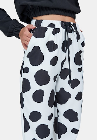 Effilé Pantalon Jimmy Sanders en blanc