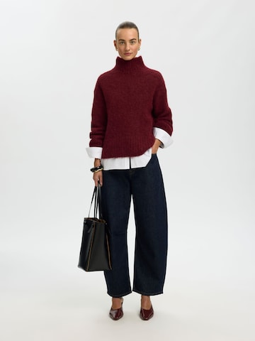 SELECTED Trui 'SLFGABRIELLA' in Rood