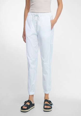 Coupe slim Pantalon DAY.LIKE en blanc : devant